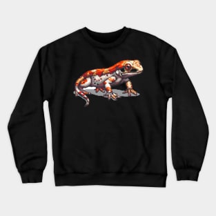 Salamander in Pixel Form Crewneck Sweatshirt